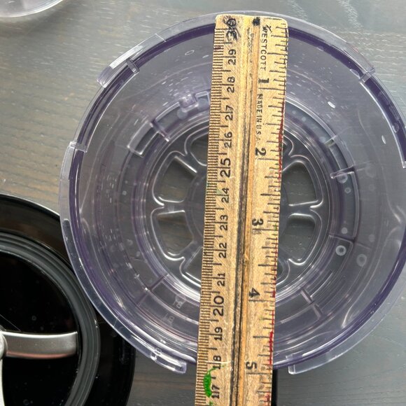 Ninja Ice Cream Maker Outer Bowl Lid & 3 pint containers NC300 - Picture 8 of 11